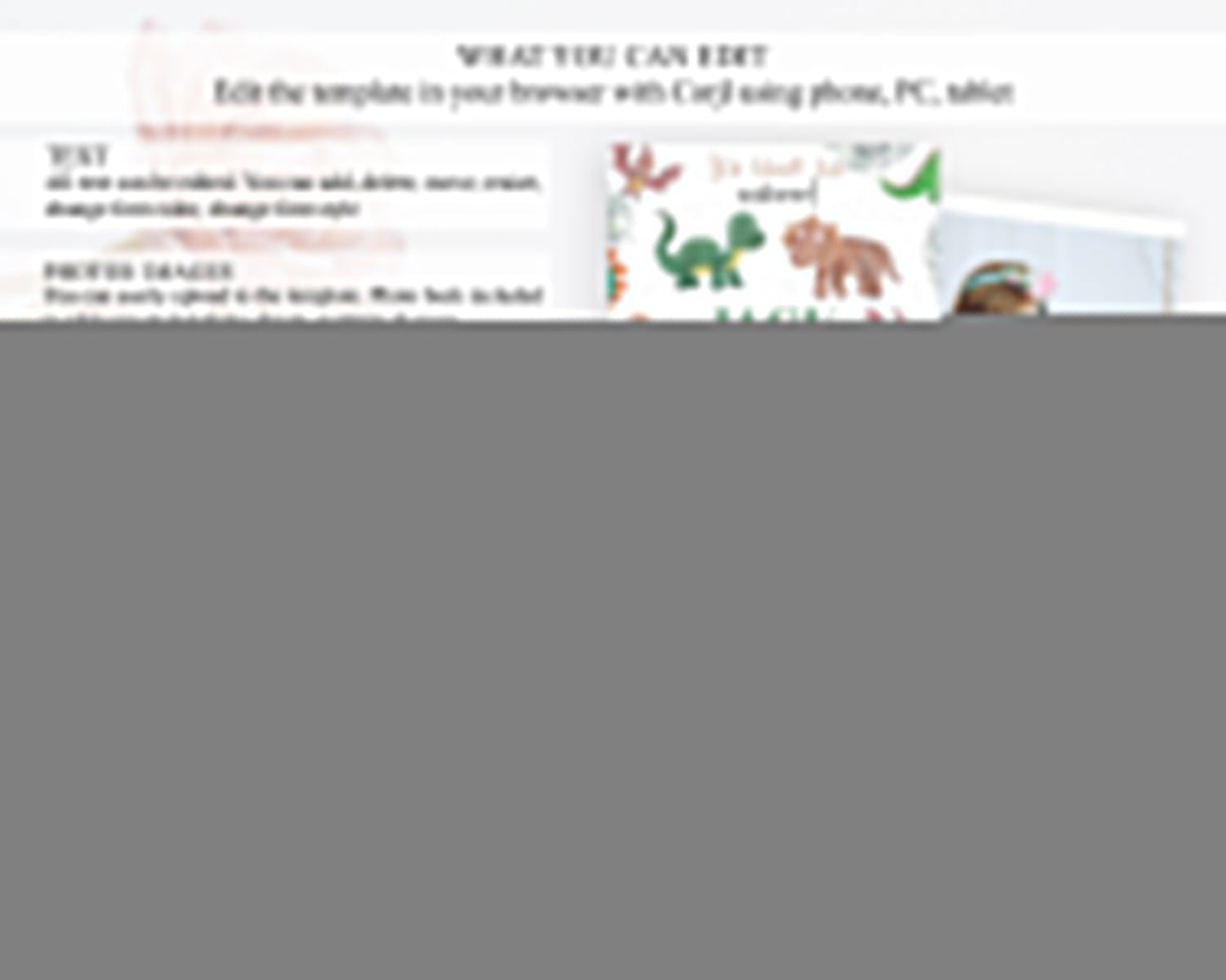 Dinosaur Birthday Invitation Dinosaur Volcano Invitation Watercolor Dinosaur Volcano T-Rex Raptor Jurassic 1st 2nd 3rd Birthday D10153