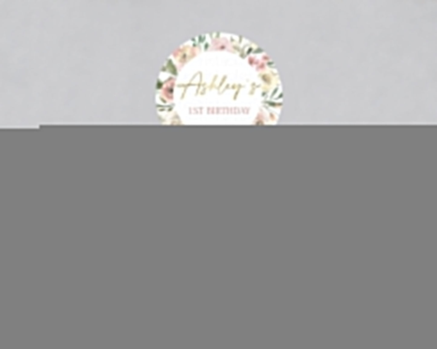 Secret Garden Cupcake Toppers Wildflower Cupcake Toppers Pastel Flowers Cupcake Toppers Enchanted Garden Boho Floral First Birthday D10202