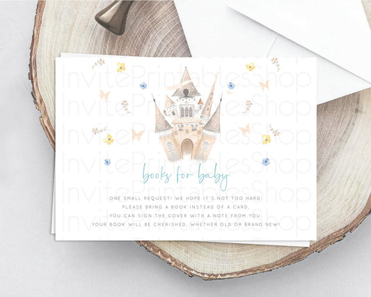 Editable Princess Books For Baby Card Castle Book Card Insert Secret Garden