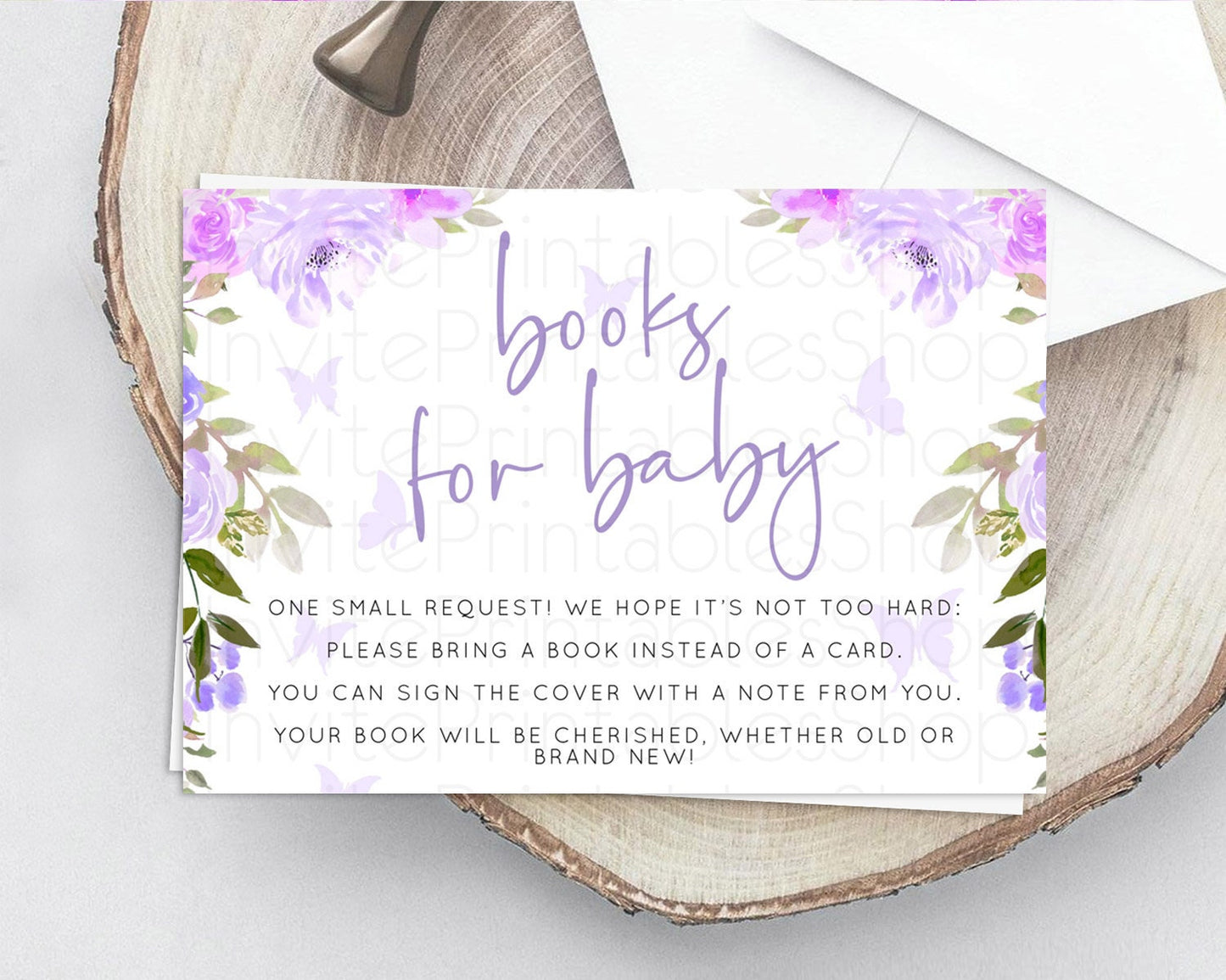 Secret Garden Books For Baby Card Boho Wildflower Book Insert Pastel Flower Garden Baby Shower Card Flower Guests Book Poem Request D10719