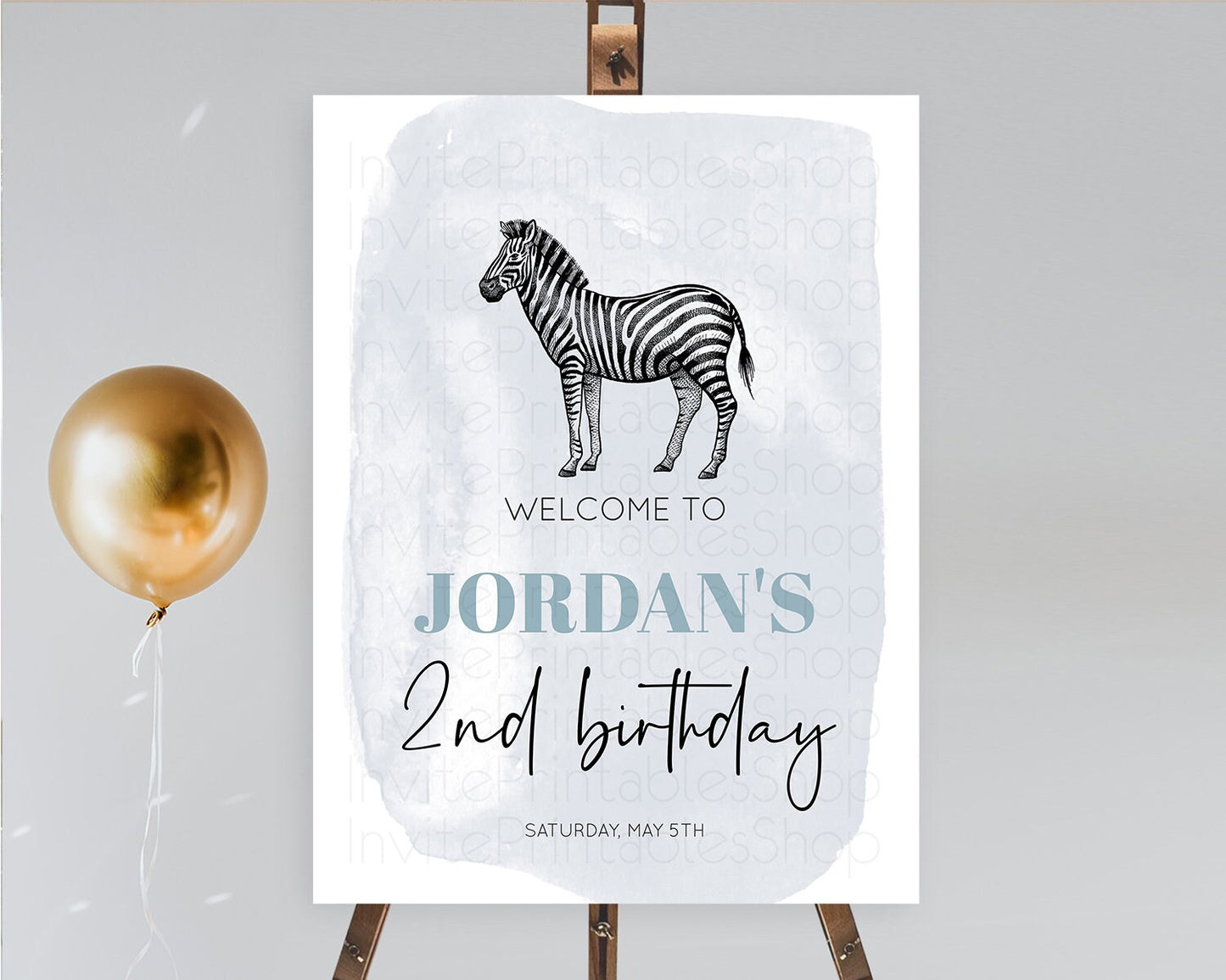 Zebra Welcome Sign Zebra Welcome Board Zebra Welcome Poster Safari Décor Dried Palm Fern Zoo Party Zebra First Birthday Welcome Sign D10814