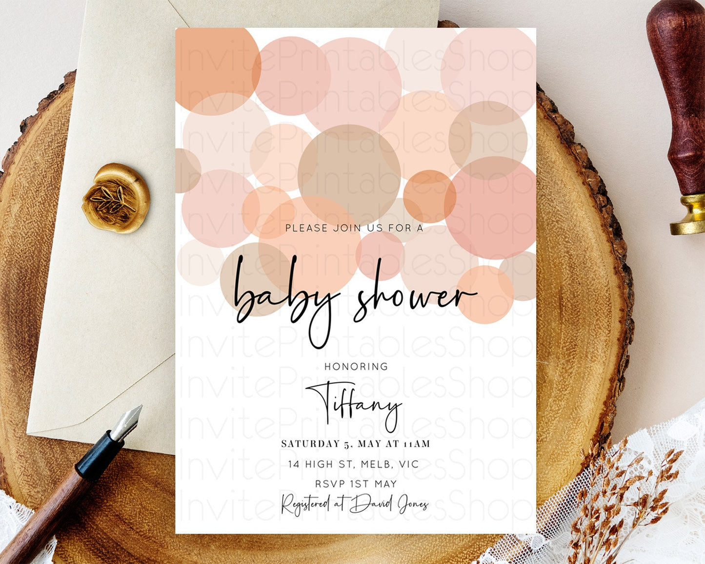 Pastel Rainbow Baby Shower Invitation Pastel Confetti Invitation Sprinkles Bubbles Invitation Colorful Rainbow Confetti Theme D10230
