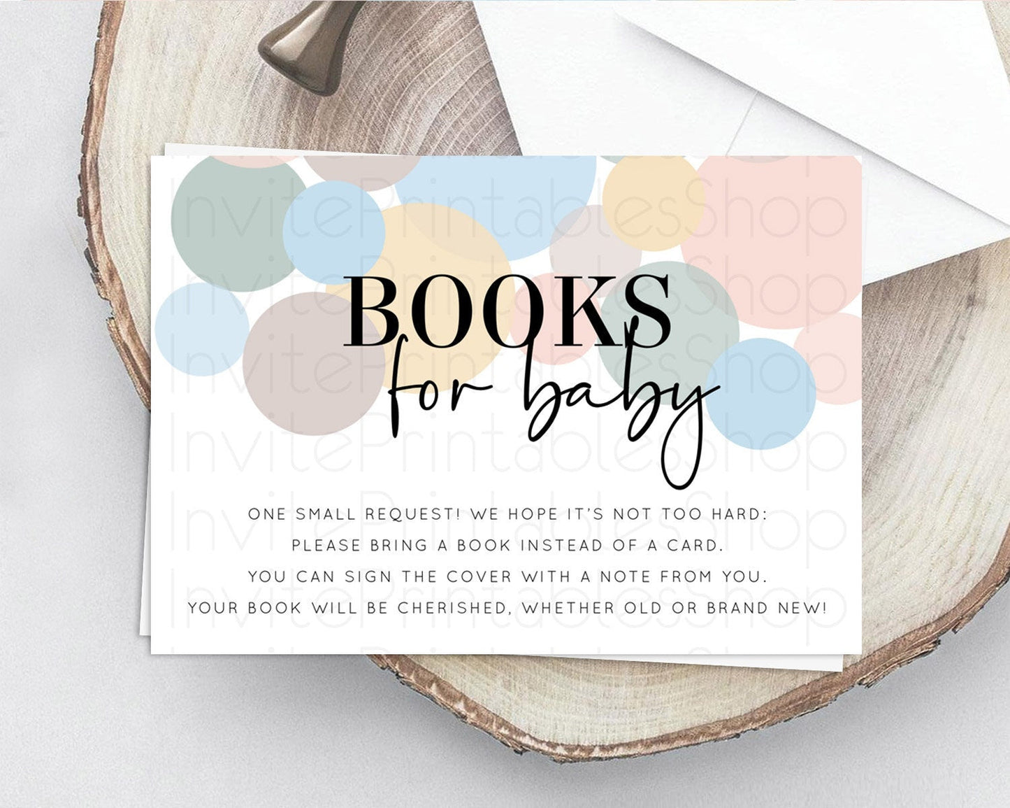 Rainbow Books For Baby Card Pastel Sprinkles Book Insert Pastel Rainbow Confetti Book Card Colorful Bubbles Pastel Book Poem Request D10602