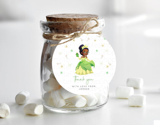 Editable Princess Thank You Tags Castle Thank You Gift Tags Secret Garden Fa