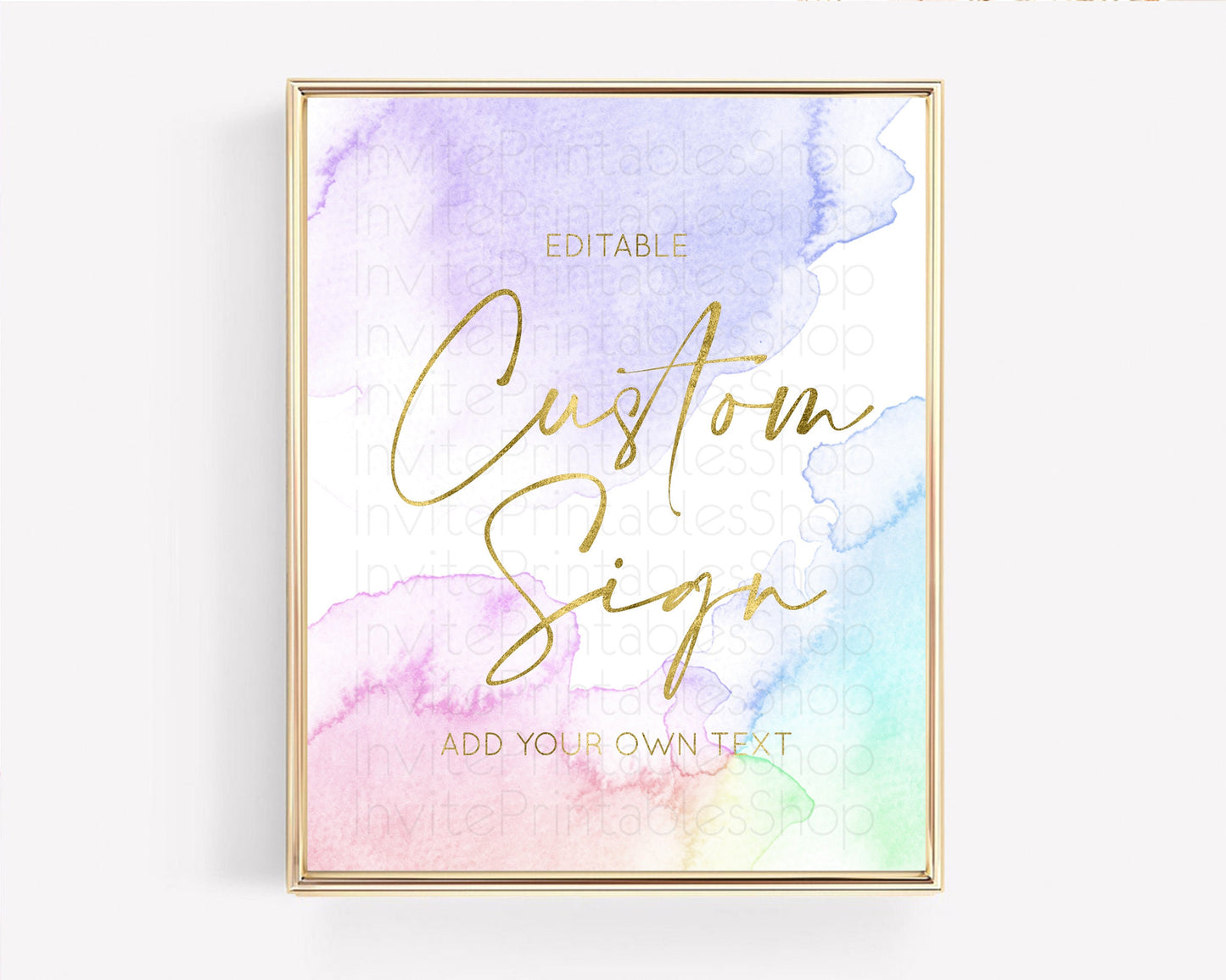 Sign Table Sign Table Signs Party Sign Birthday Sign Food Sign Custom Sign for Wedding Christening Birthday Baptism 8x10