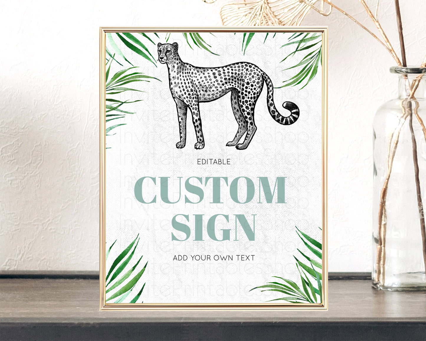 Cheetah Signs