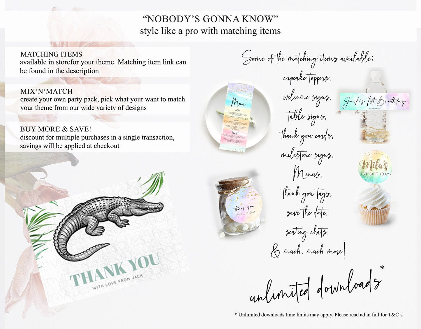 Croc Thank You Gator Thank You Card Croc Gator Party Crocodile Birthday Thank You Card Alligator Cards Teacher Thank You Cards D10847