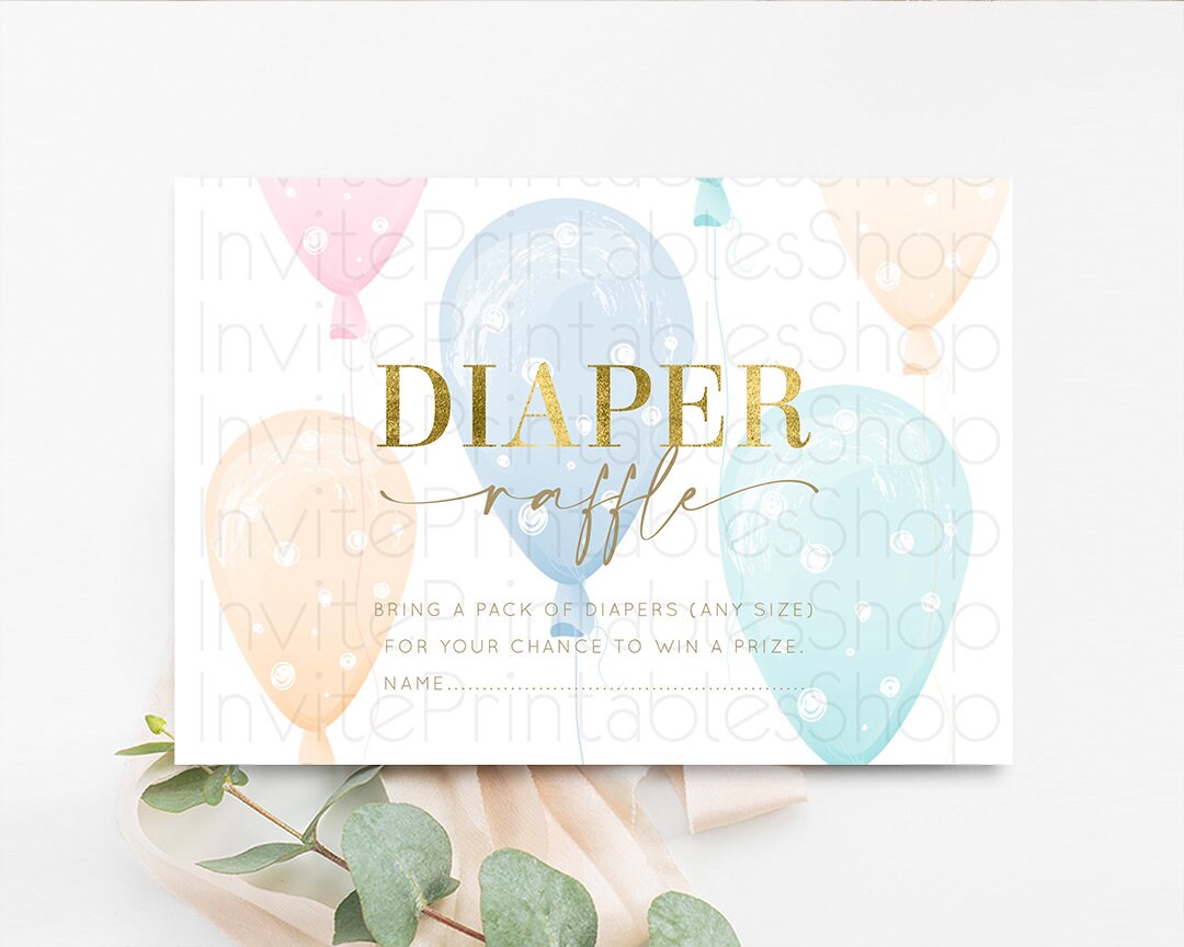 Diaper Raffle Diaper Request Diaper Insert Card Baby Shower Diaper Raffle Diaper Raffle Game Nappy Request Nappy Insert Card