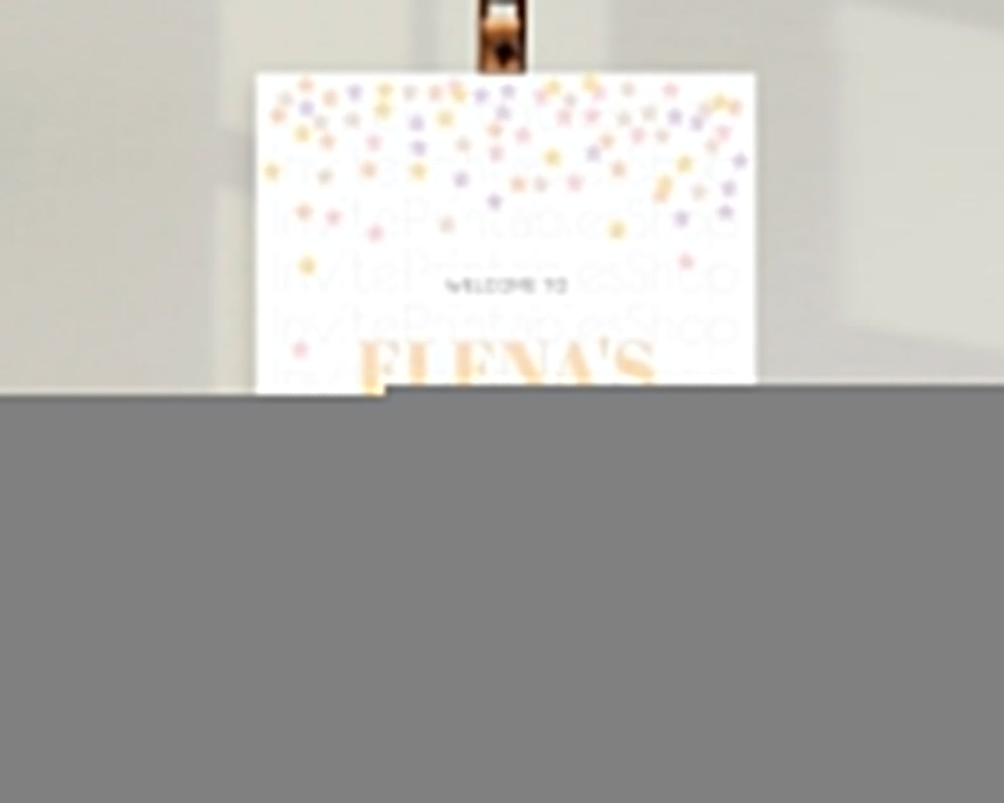Star Baby Shower Welcome Board Pastel Stars Welcome Sign Shooting Star Rainbow Colorful Confetti Twinkle Little Star Welcome Sign D10810