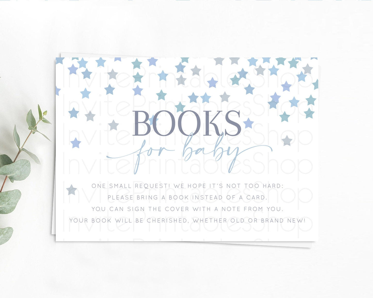Pastel Star Books For Baby Card Shooting Star Book Insert Twinkle Little Star Book Card Rainbow Confetti Guests Book Poem Request D10341