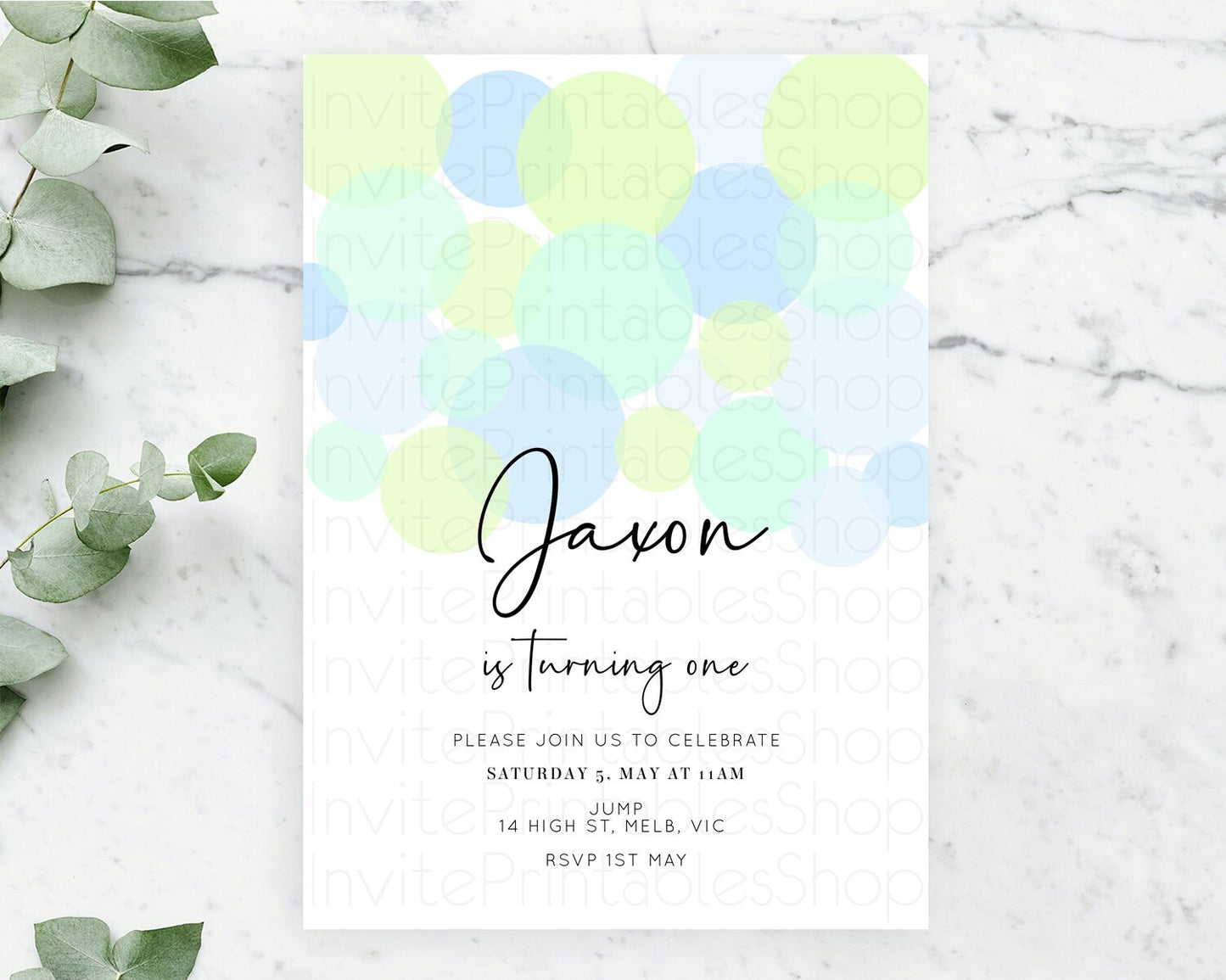 Pastel Birthday Invitation Pastel Confetti Birthday Invitation Bubbles Invitation Colorful Rainbow Confetti 2nd 1st First Birthday D10227