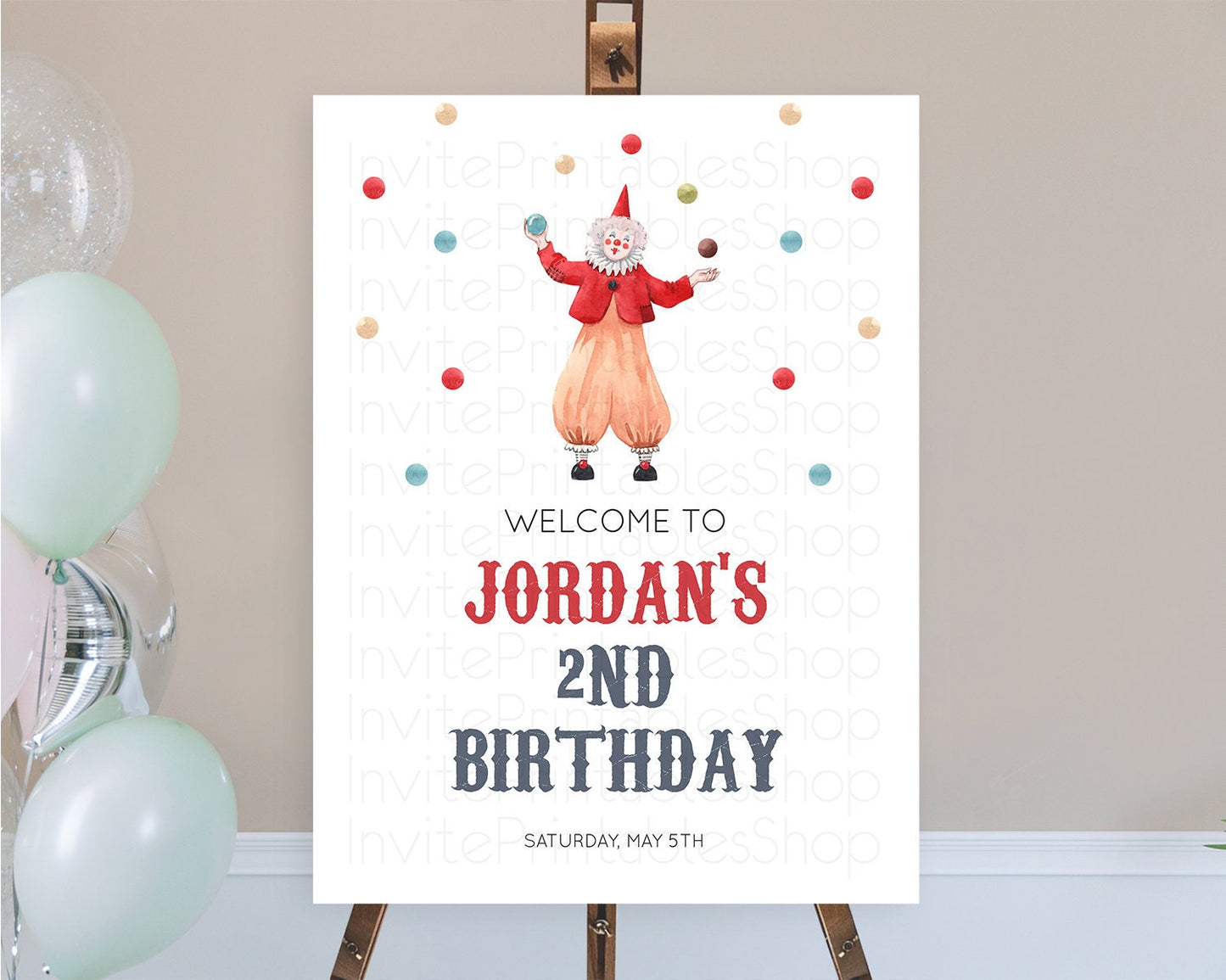 Editable Circus Welcome Sign Carnival Welcome Board Step Right Up Circus Wel