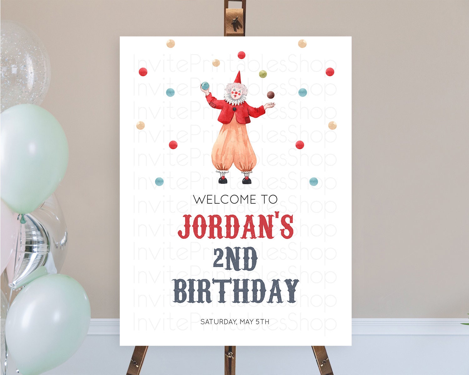 Editable Circus Welcome Sign Carnival Welcome Board Step Right Up Circus Wel