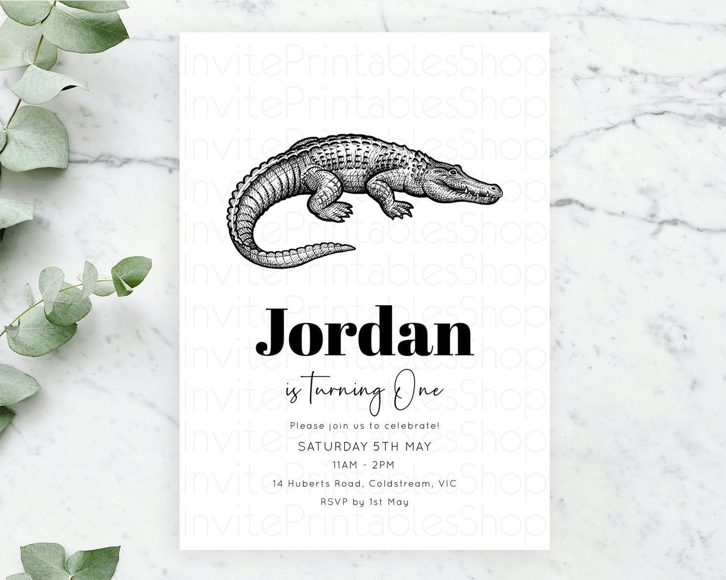 Crocodile Birthday Invitation Alligator Birthday Invitation Later Alligator Birthday Gator Swamp Birthday Invite Safari Crocodile D10286