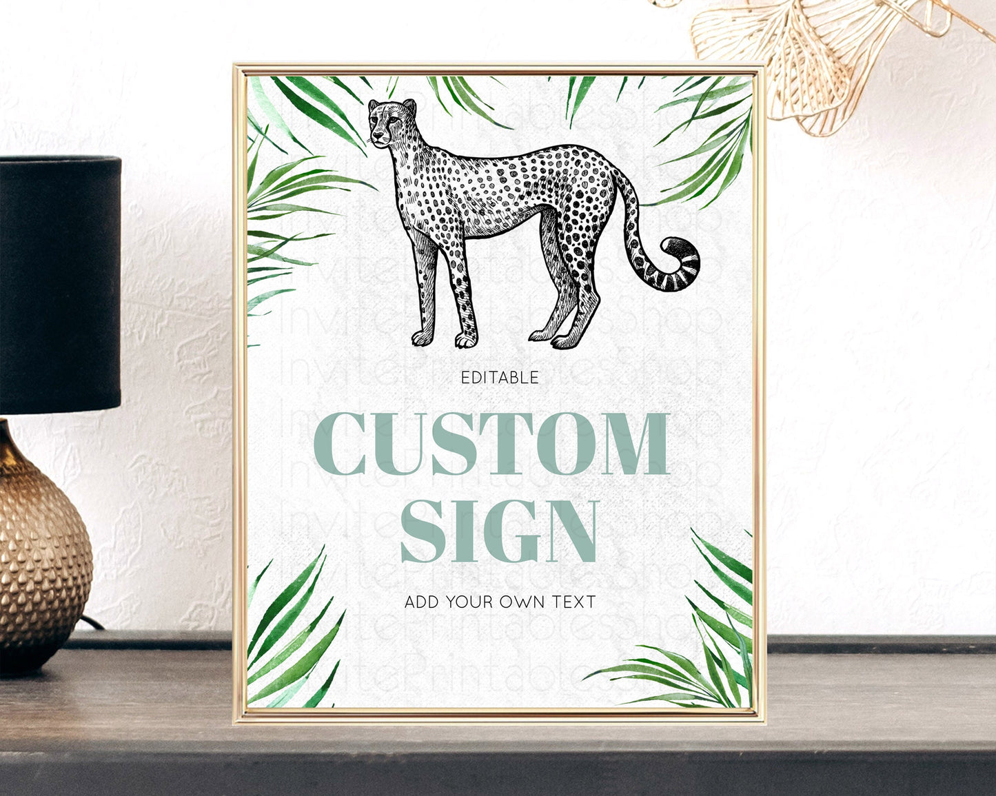 Cheetah Signs