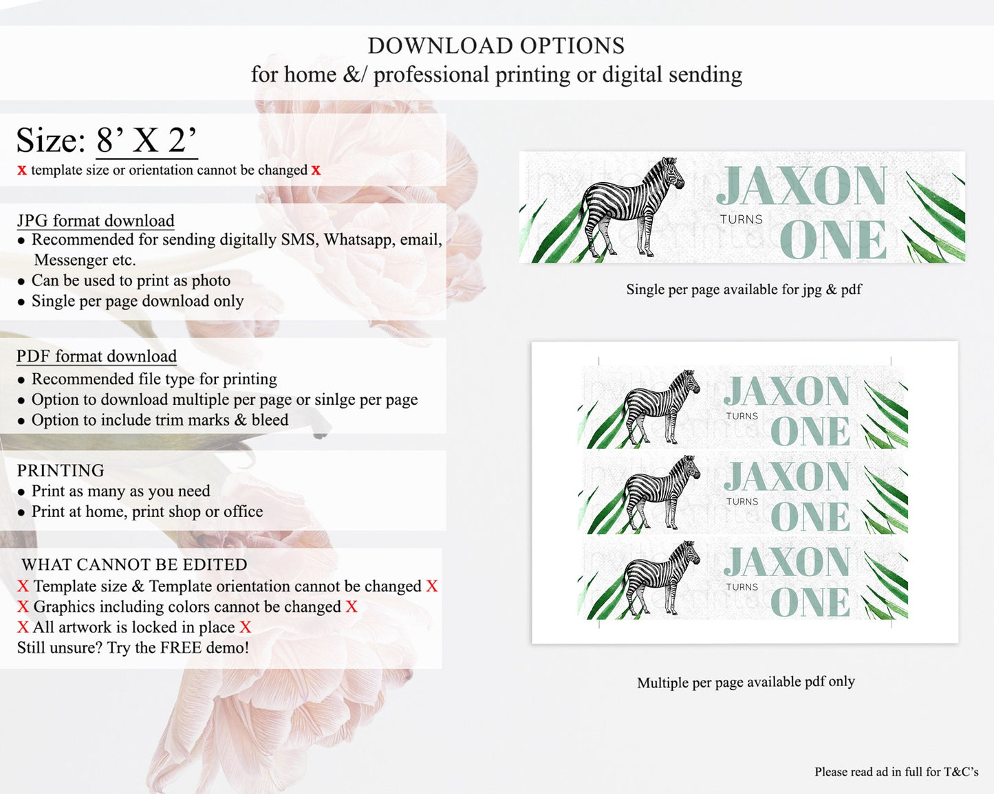 Zebra Water Label Template Zebra Party Decor Water Label Safari Adventure Zebra Minimal Theme For 1st Birthday Baptism Baby Shower D10844