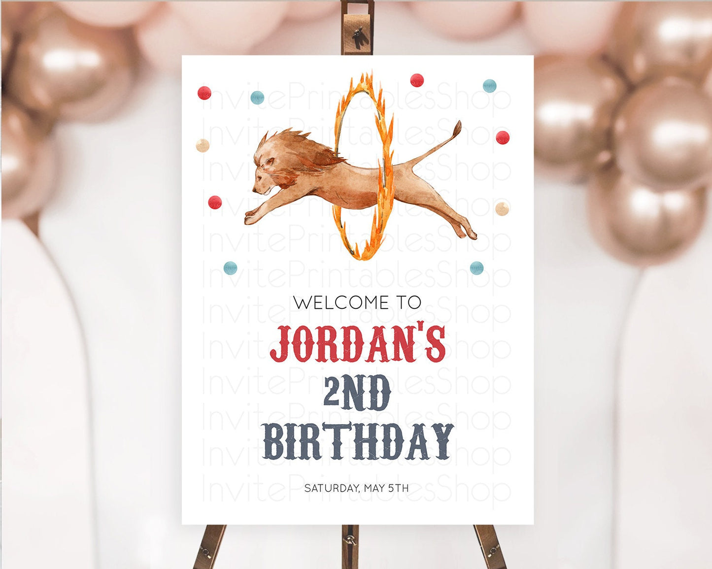 Circus Welcome Sign Carnival Welcome Board Step Right Up Circus Welcome Poster Circus Décor Carnival First Birthday Welcome Sign D10523