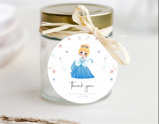 Editable Princess Thank You Tags Castle Thank You Gift Tags Secret Garden Fa