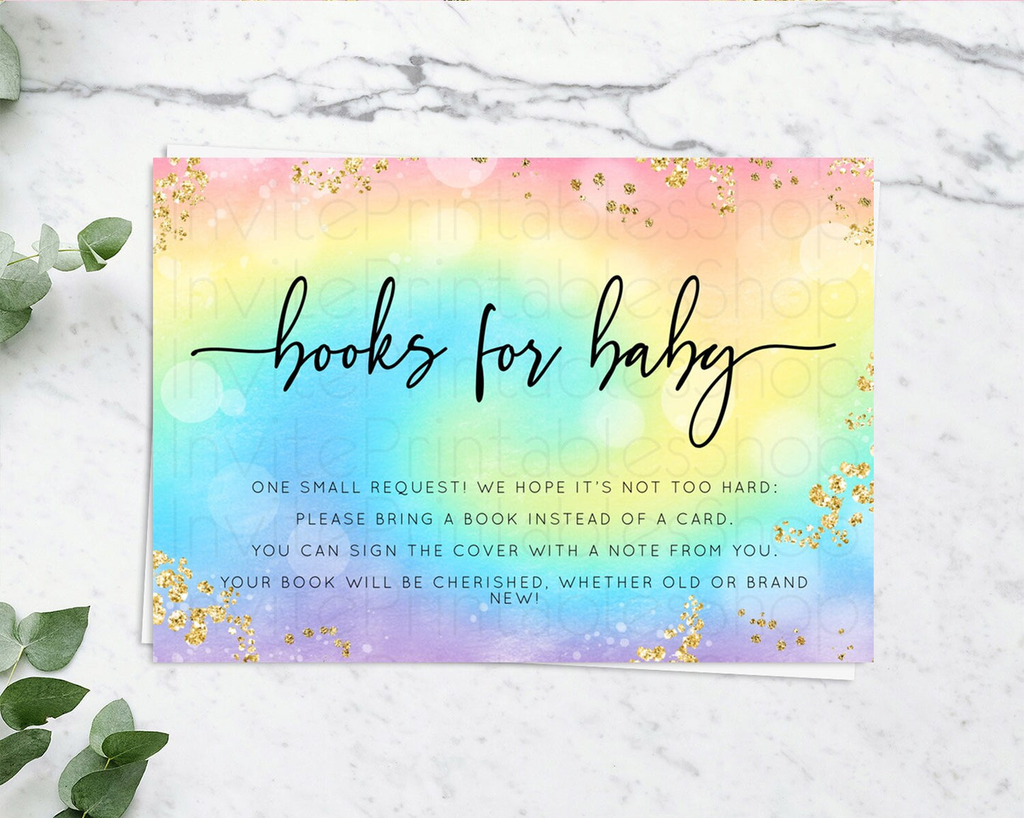 Tie Dye Books For Baby Card Rainbow Tie Dye Book Insert Pastel Rainbow Watercolor Book Card Tie Dye Colors Guests Book Poem Request D10568
