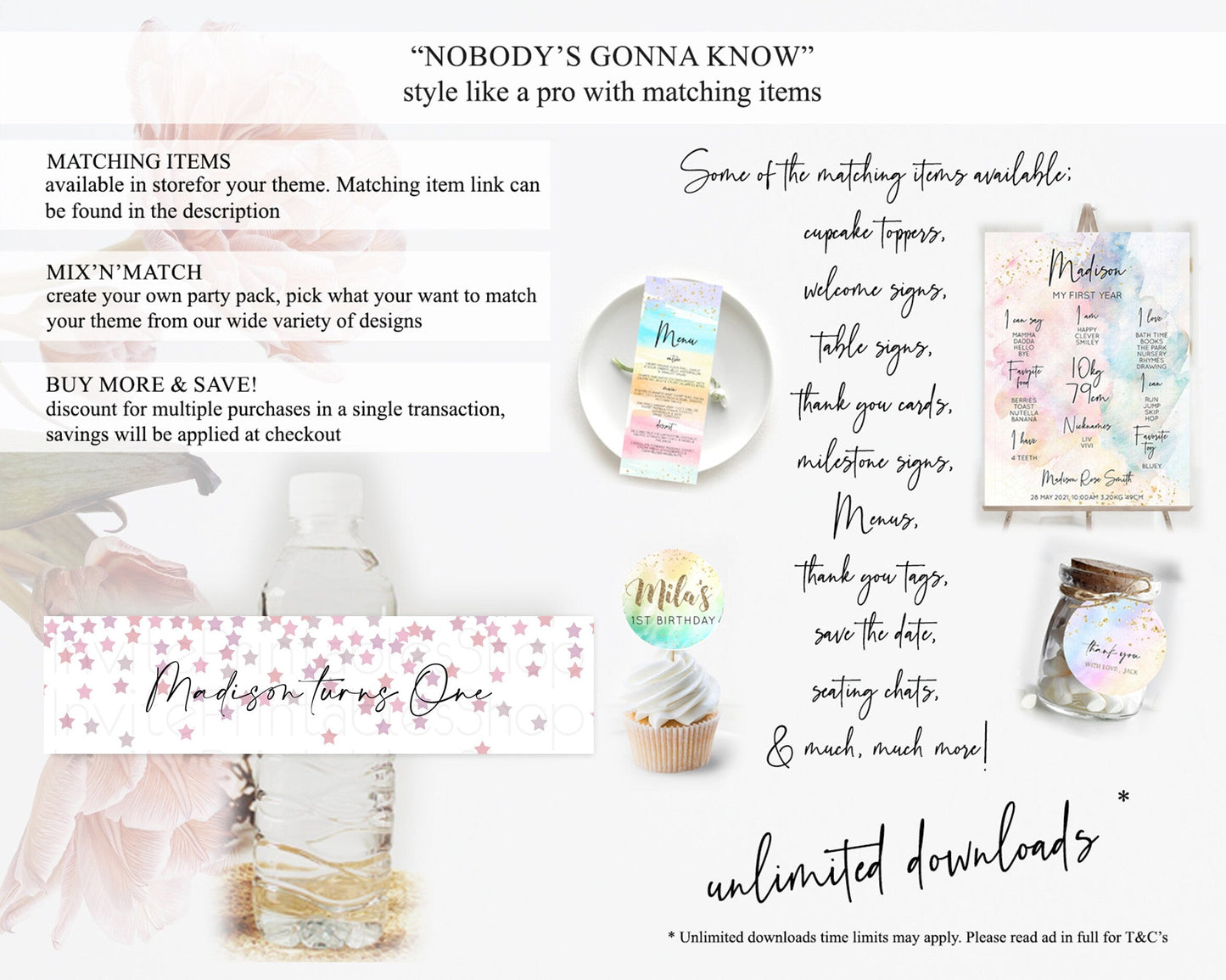 Twinkle Stars Water Label Template Pastel Twinkle Little Star Party Decor Shooting Star Confetti 1st Birthday Baptism Baby Shower D10344