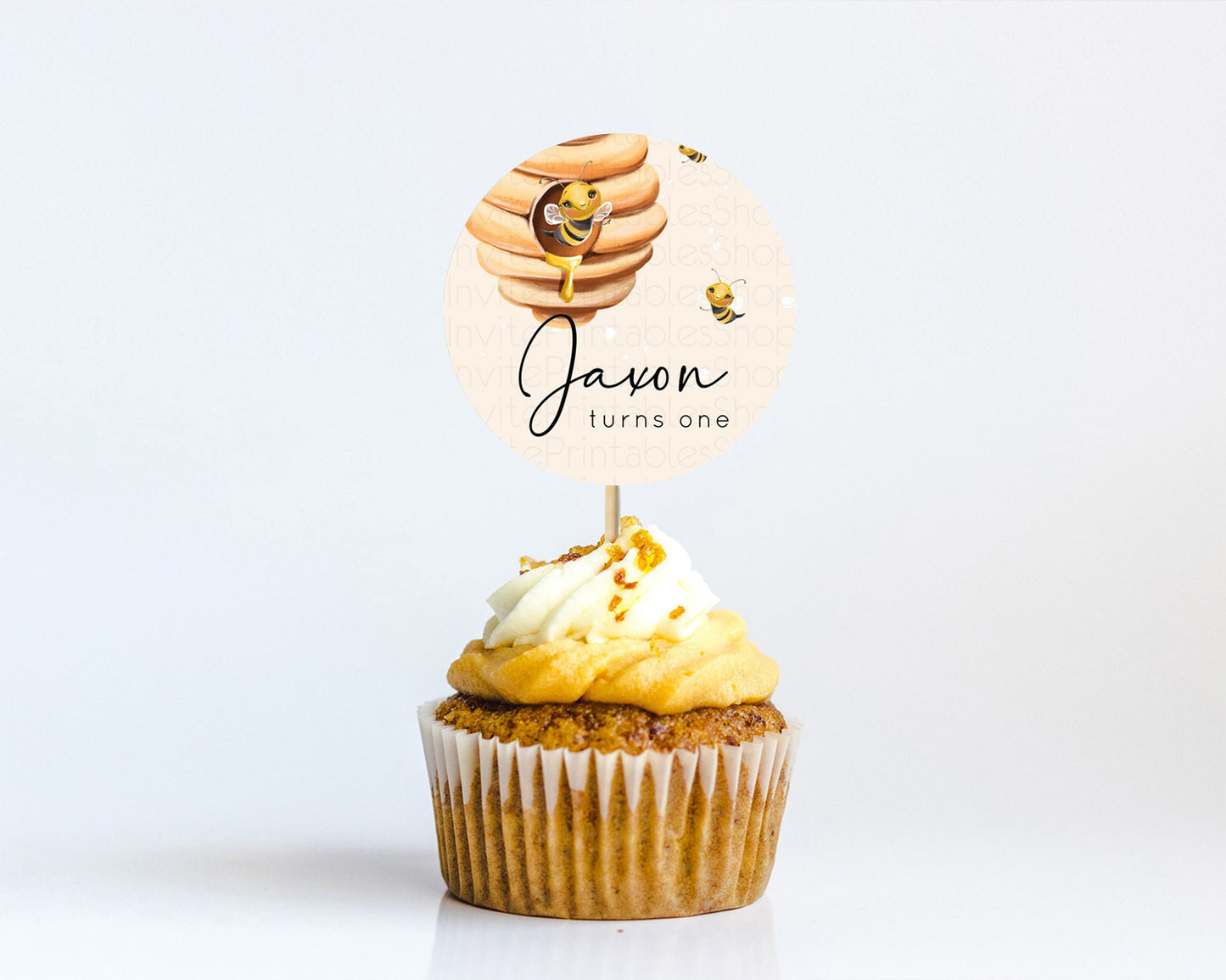 Bee Cupcake Toppers Queen Bee Cupcake Toppers Bee Day Cupcake Beehive Cupcake Topper Sweet Honey Bee First Birthday Party Décor D10754