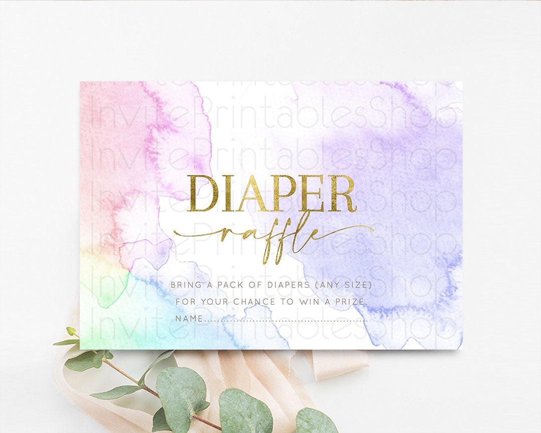 Diaper Raffle Diaper Request Diaper Insert Card Baby Shower Diaper Raffle Diaper Raffle Game Nappy Request Nappy Insert Card
