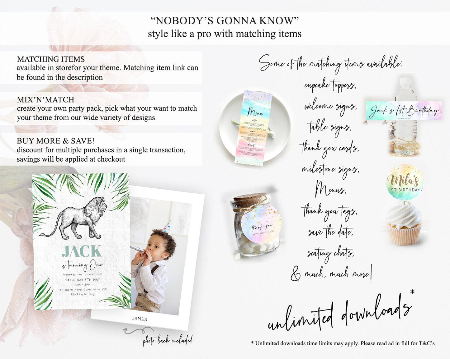 Lion Birthday Invitation Lion Invitation Modern Safari Lion Party 2 Wild 1 Safari Adventure Zoo Birthday Minimalist Lion Invites D10845