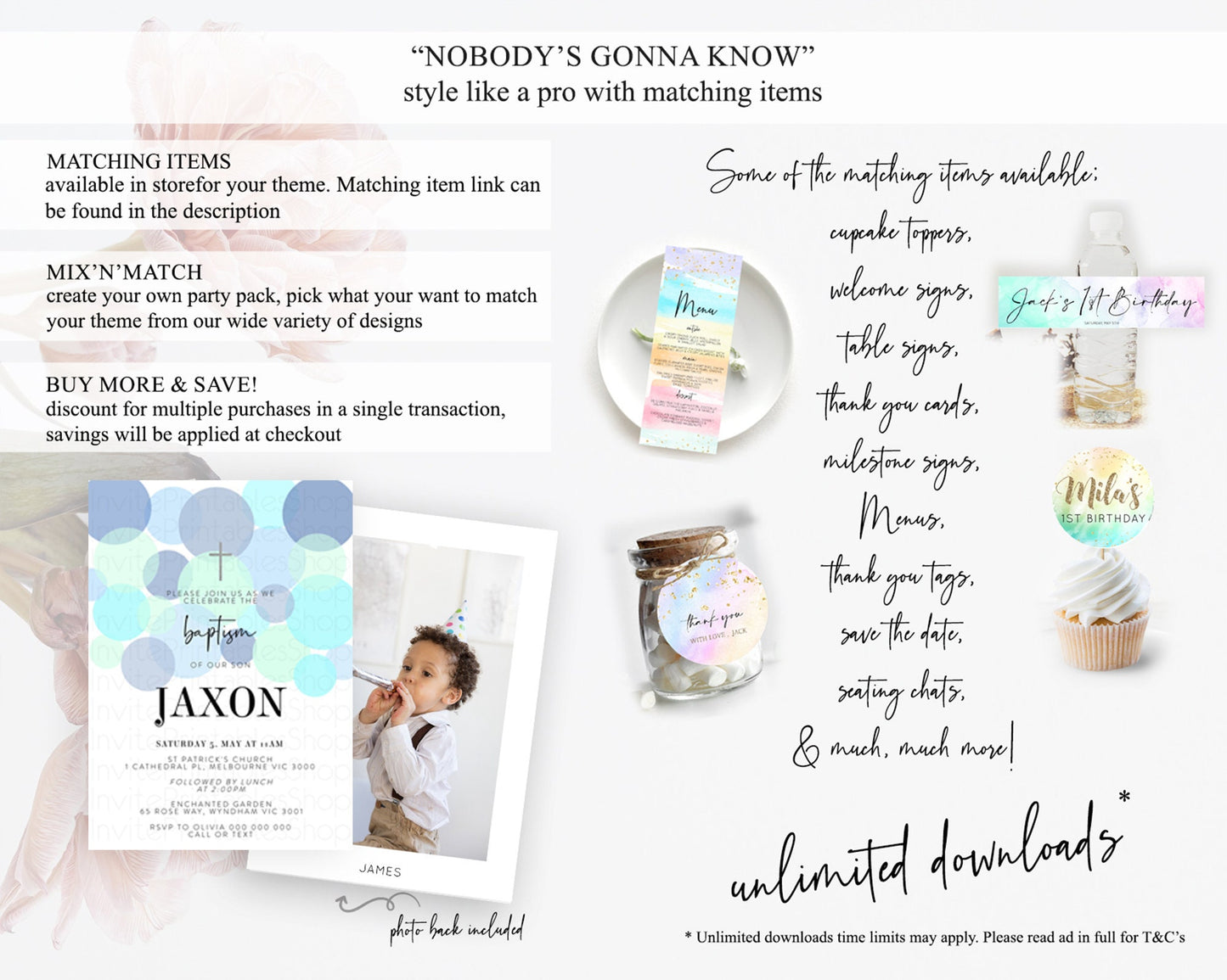 Pastel Baptism Invitation Blue Confetti Baptism 1st Birthday Invitation Confetti Bubbles Christening Invitation Holy Communion 100208