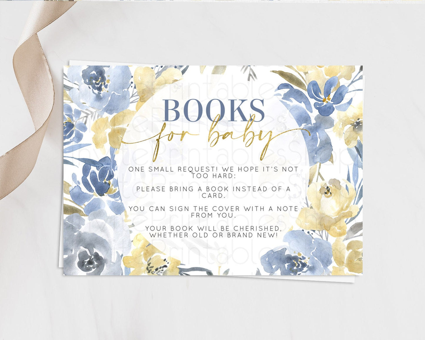 Secret Garden Books For Baby Card Boho Wildflower Book Insert Pastel Flower Garden Baby Shower Card Flower Guests Book Poem Request D10189