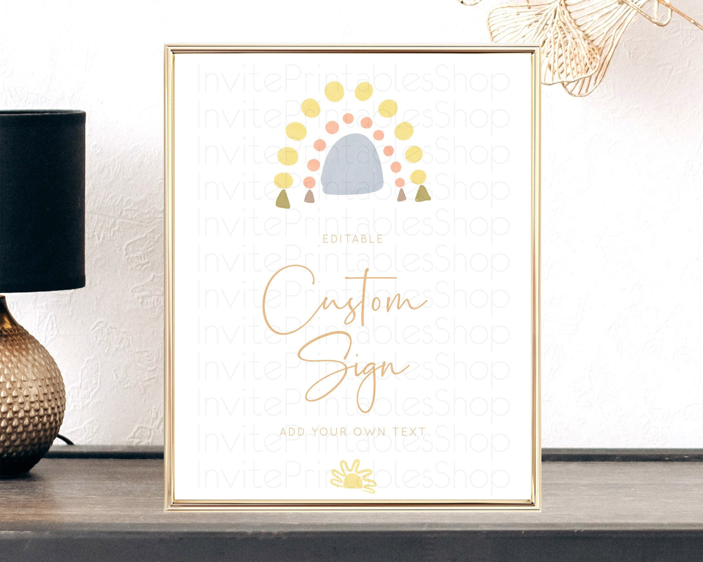 Pastel Rainbow Sign Rainbow Table Sign Decor Boho Colorful Rainbow Party Rainbow Baby Theme 1st Birthday Baptism Baby Shower Wedding D10688