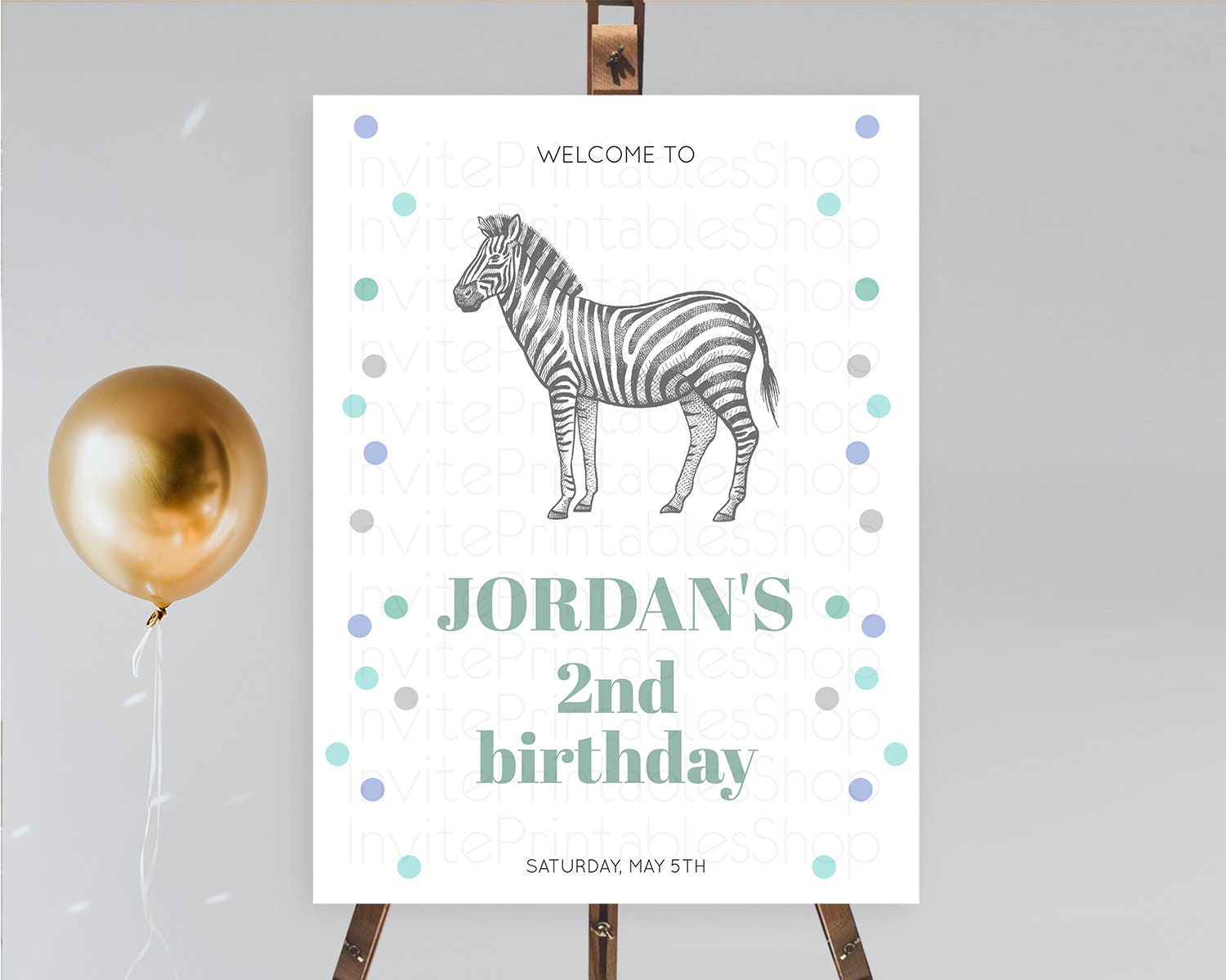 Editable Zebra Welcome Sign Zebra Welcome Board Zebra Welcome Poster Safari