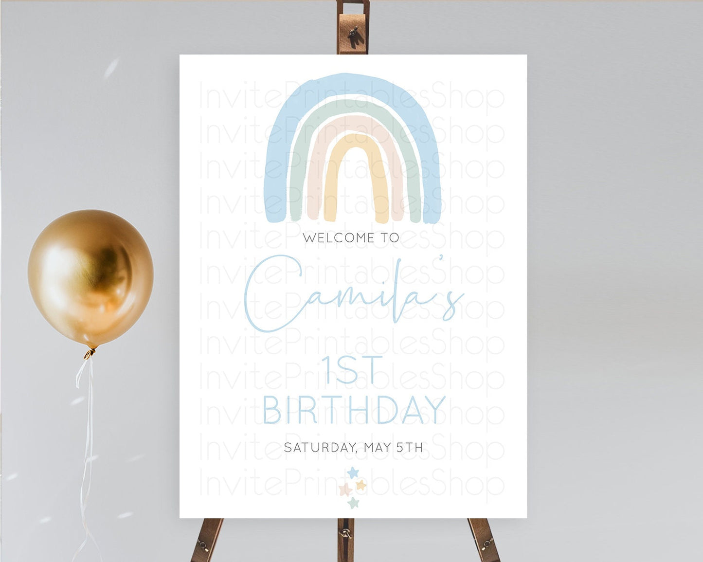 Pastel Rainbow Welcome Sign Boho Rainbow Welcome Board Rainbow Welcome Sign Pastel Welcome Decor Rainbow First Birthday Welcome Sign D10200