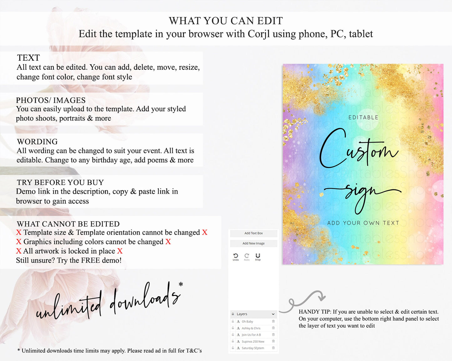 Pastel Signs