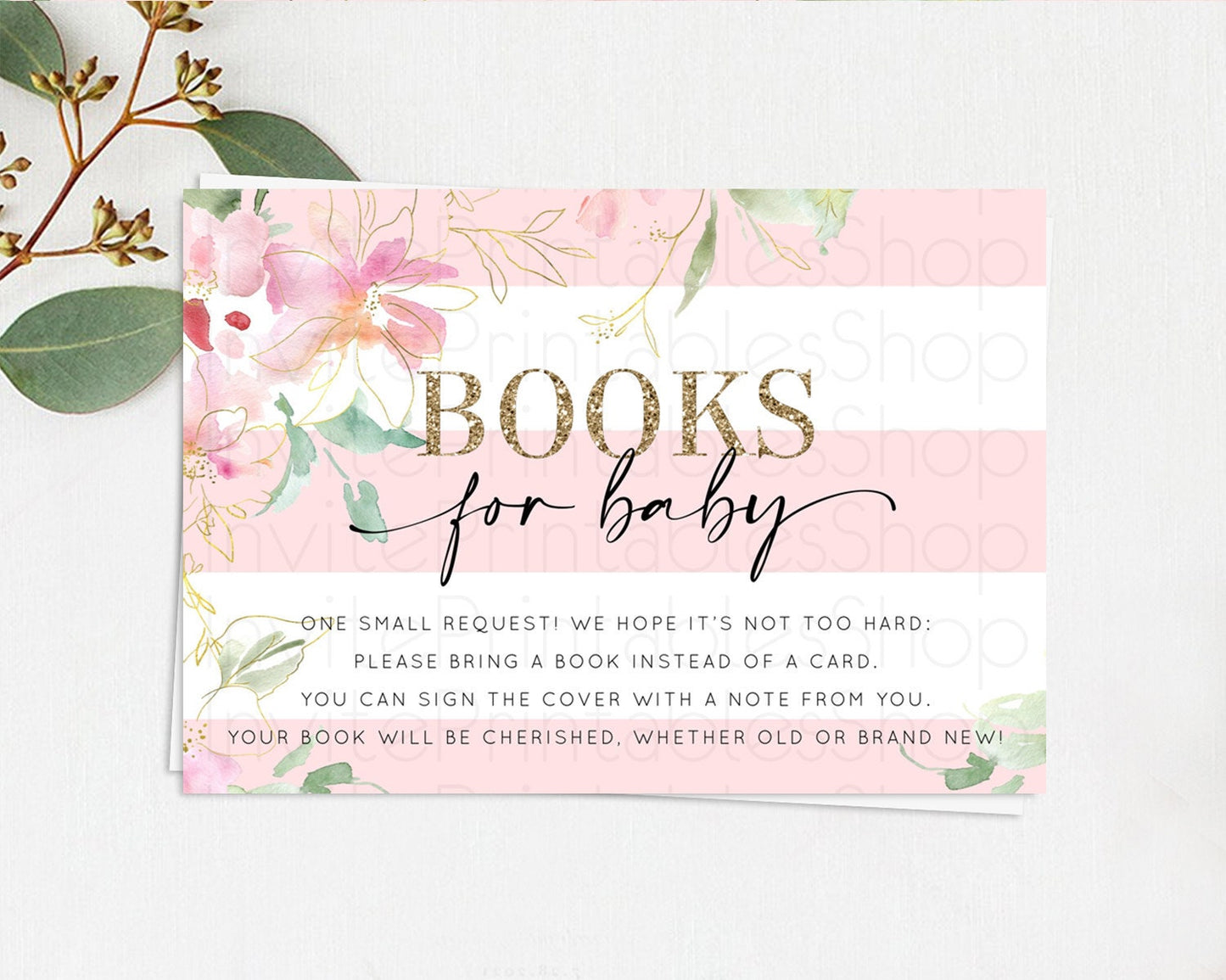 Secret Garden Books For Baby Card Boho Wildflower Book Insert Pastel Flower Garden Baby Shower Card Flower Guests Book Poem Request D10301