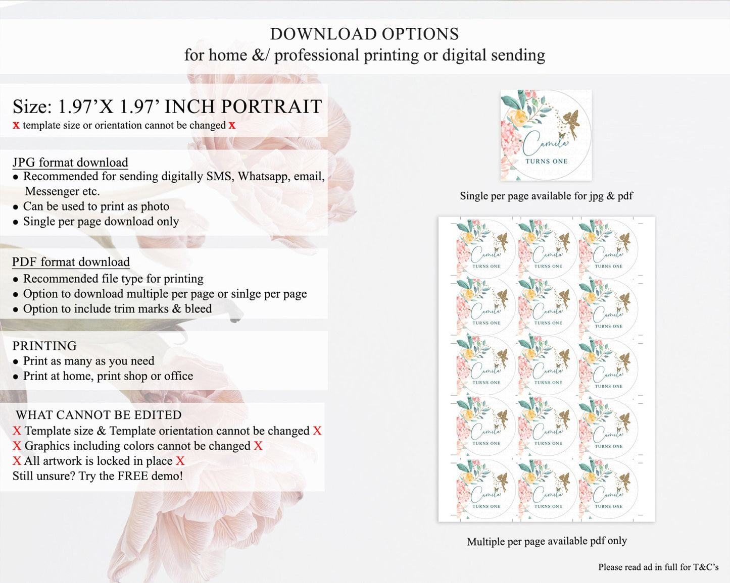 Fairy Cupcake Toppers Pastel Fairy Cupcake Toppers Fairy Floral Garden Cupcake Topper Enchanted Garden Floral Butterfly Party Decor D10239