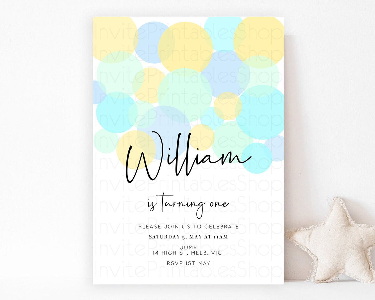 Pastel Birthday Invitation Pastel Confetti Birthday Invitation Bubbles Invitation Colorful Rainbow Confetti 2nd 1st First Birthday 100206