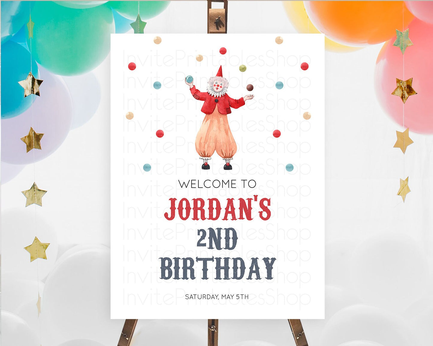 Circus Welcome Sign Carnival Welcome Board Step Right Up Circus Welcome Poster Circus Decor Carnival First Birthday Welcome Sign D10502