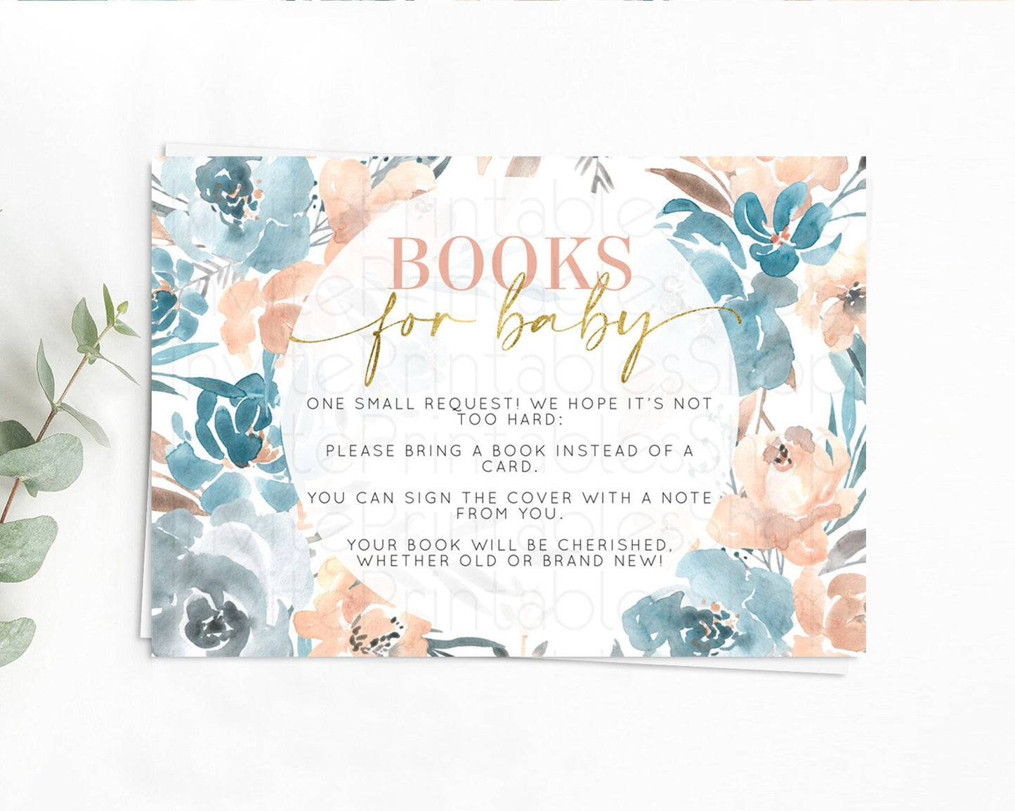 Secret Garden Books For Baby Card Boho Wildflower Book Insert Pastel Flower Garden Baby Shower Card Flower Guests Book Poem Request D10190