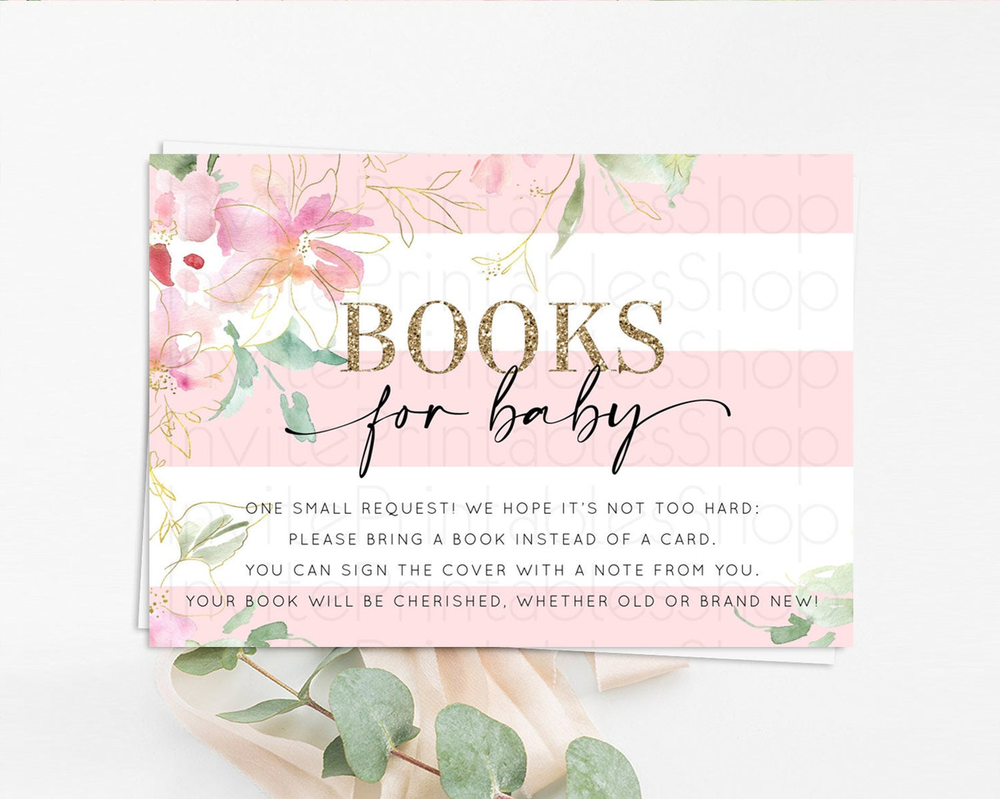 Secret Garden Books For Baby Card Boho Wildflower Book Insert Pastel Flower Garden Baby Shower Card Flower Guests Book Poem Request D10301