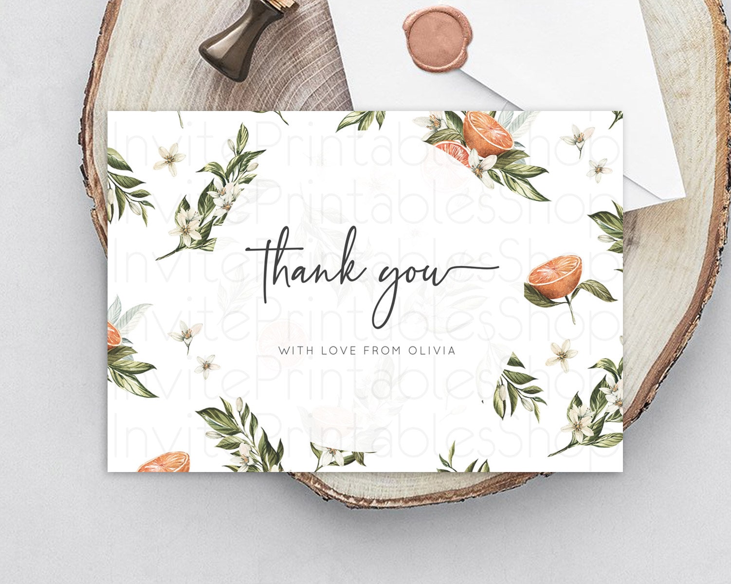 Editable Citrus Thank You Lemon Thank You Orange Thank You Citrus Birthday T