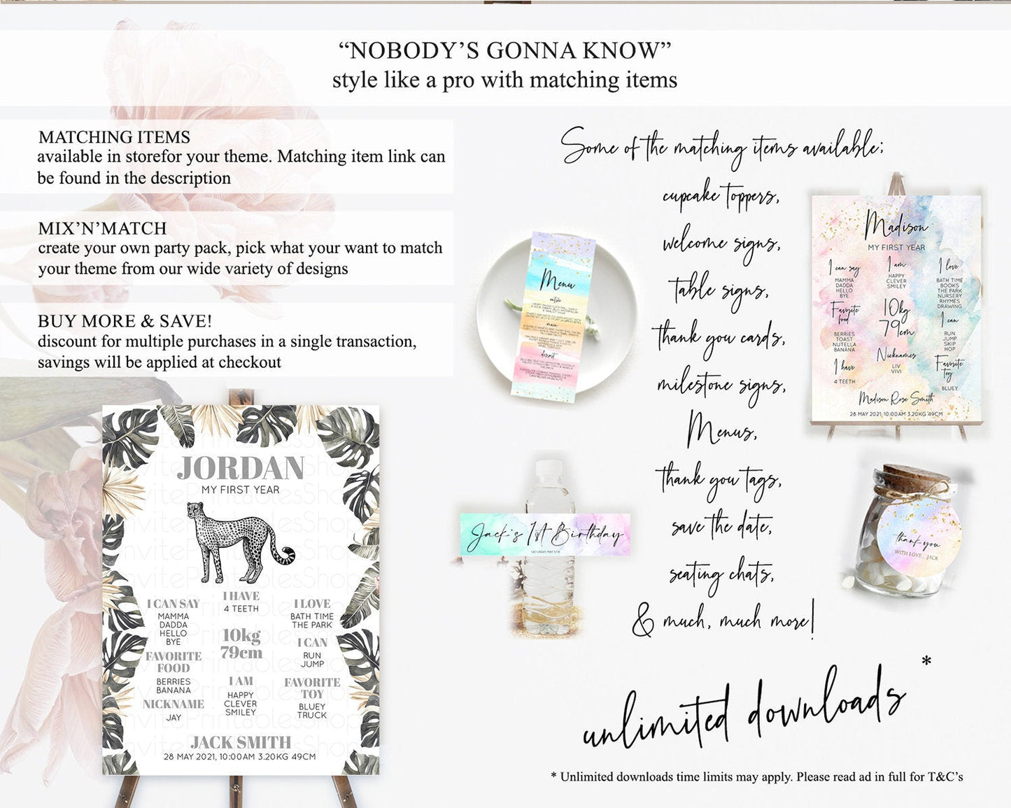 Cheetah First Birthday Milestone Board Cheetah Milestone Poster Cheetah Decor Safari Adventure Cheetah First Birthday Welcome Sign D10823