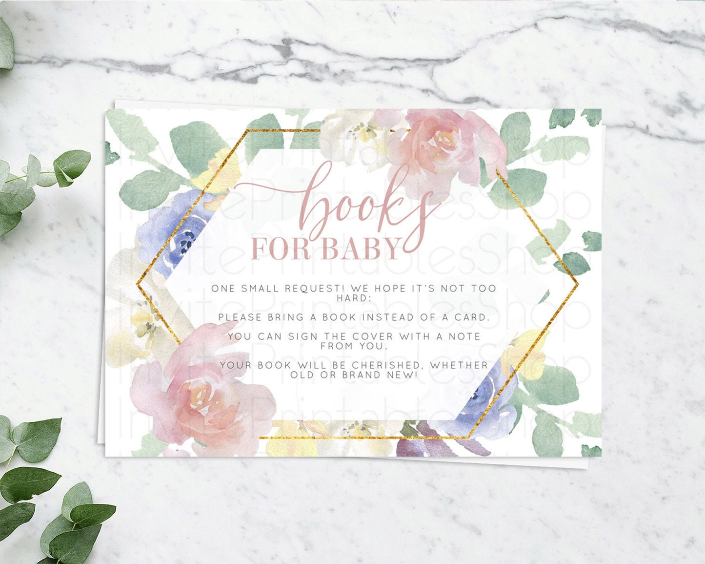 Secret Garden Books For Baby Card Boho Wildflower Book Insert Pastel Flower Garden Baby Shower Card Flower Guests Book Poem Request D10254