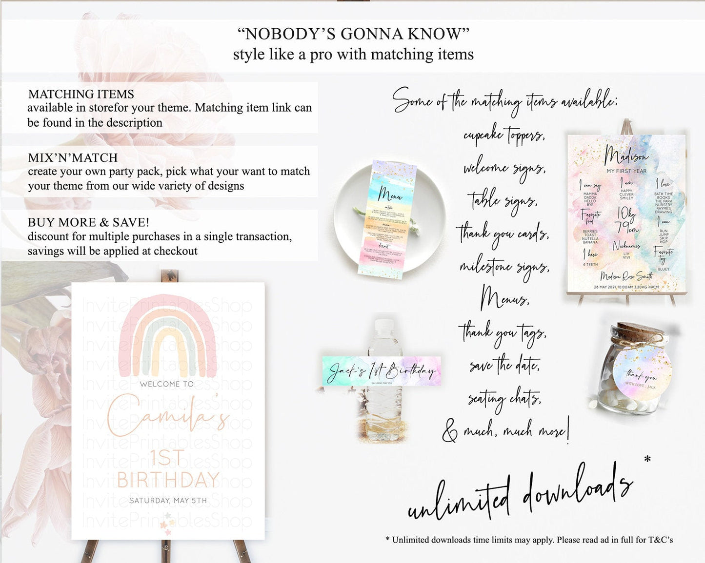 Pastel Rainbow Welcome Sign Boho Rainbow Welcome Board Rainbow Welcome Sign Pastel Welcome Decor Rainbow First Birthday Welcome Sign D10162