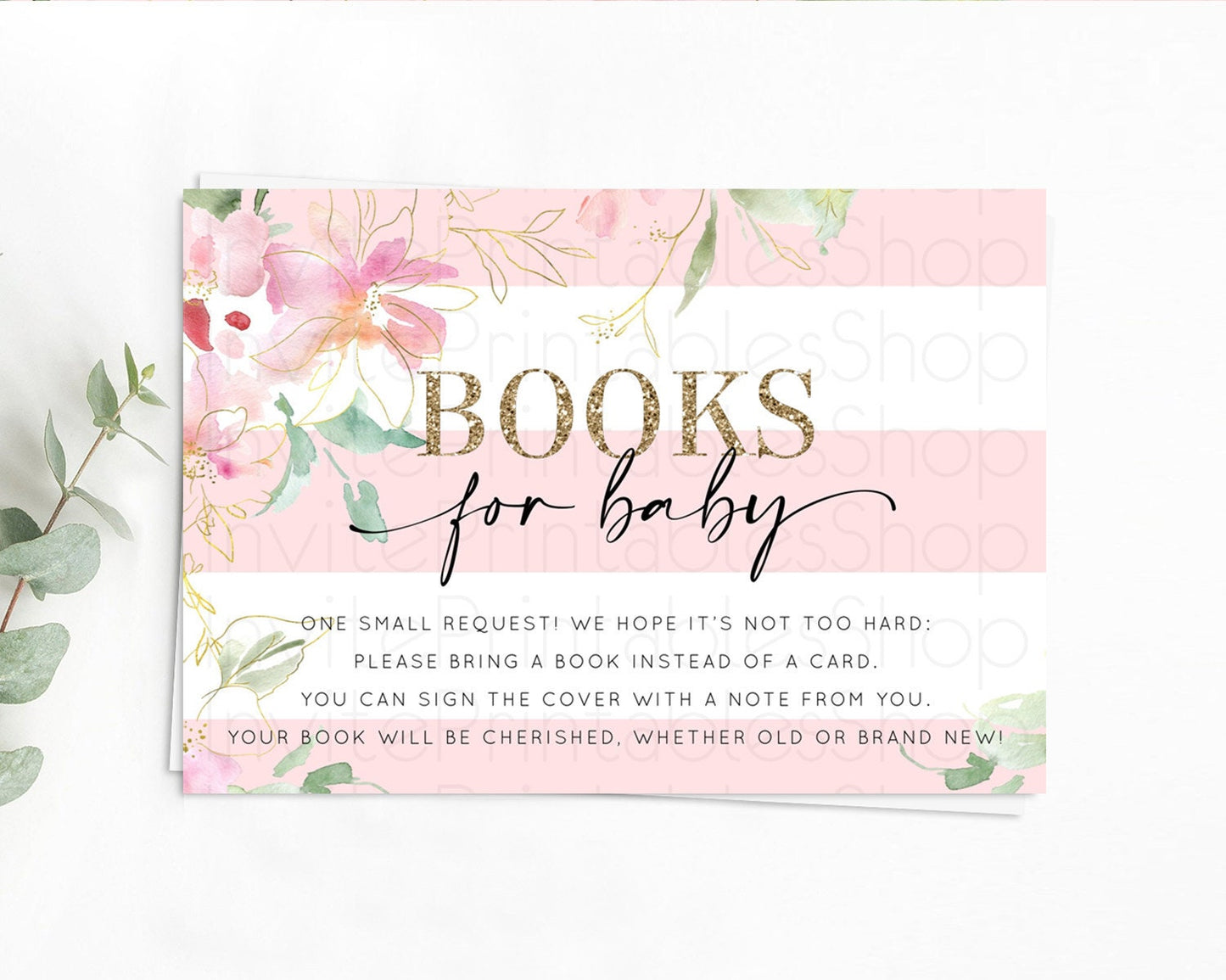 Secret Garden Books For Baby Card Boho Wildflower Book Insert Pastel Flower Garden Baby Shower Card Flower Guests Book Poem Request D10301