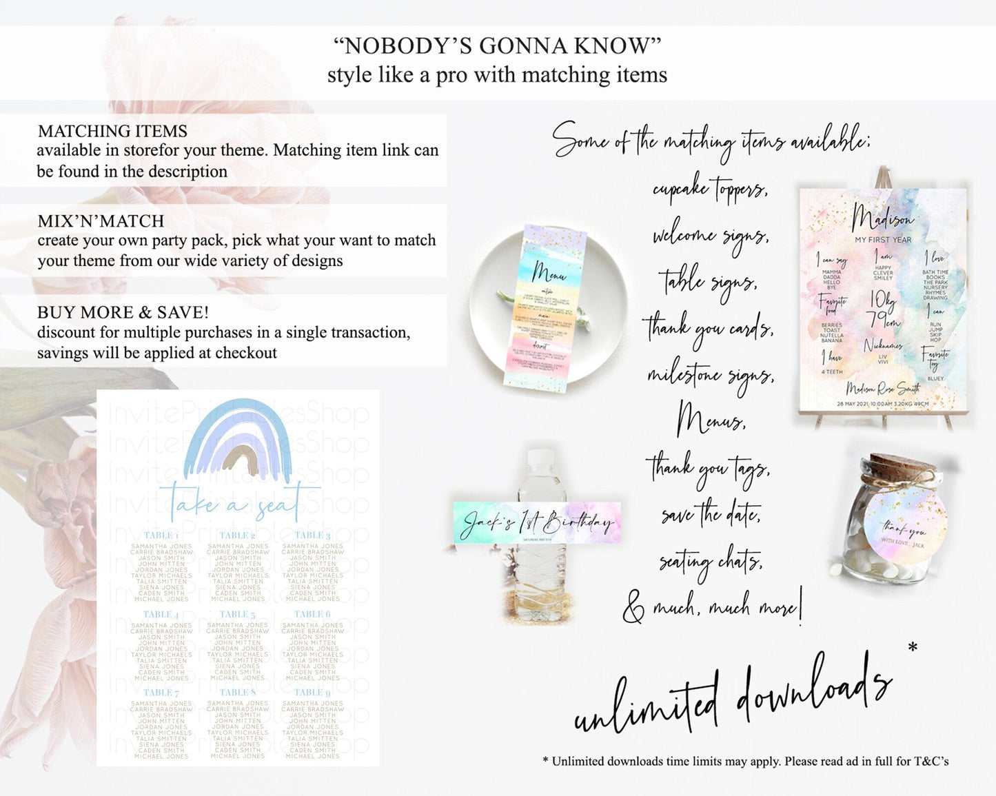 Pastel Rainbow Seating Chart Boho Rainbow Seating Chart Rainbow Seating Chart Pastel Seating Chart Boho Rainbow Seating Sign D10352