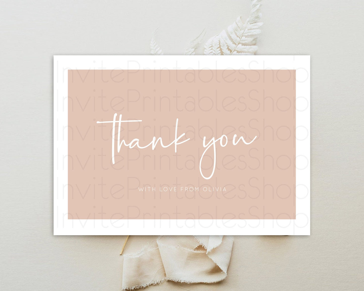 Orange Thank You Pastel Orange Thank You Card Orange Birthday Thank You Card Modern Orange Cards Orange Teacher Thank You Cards D10938