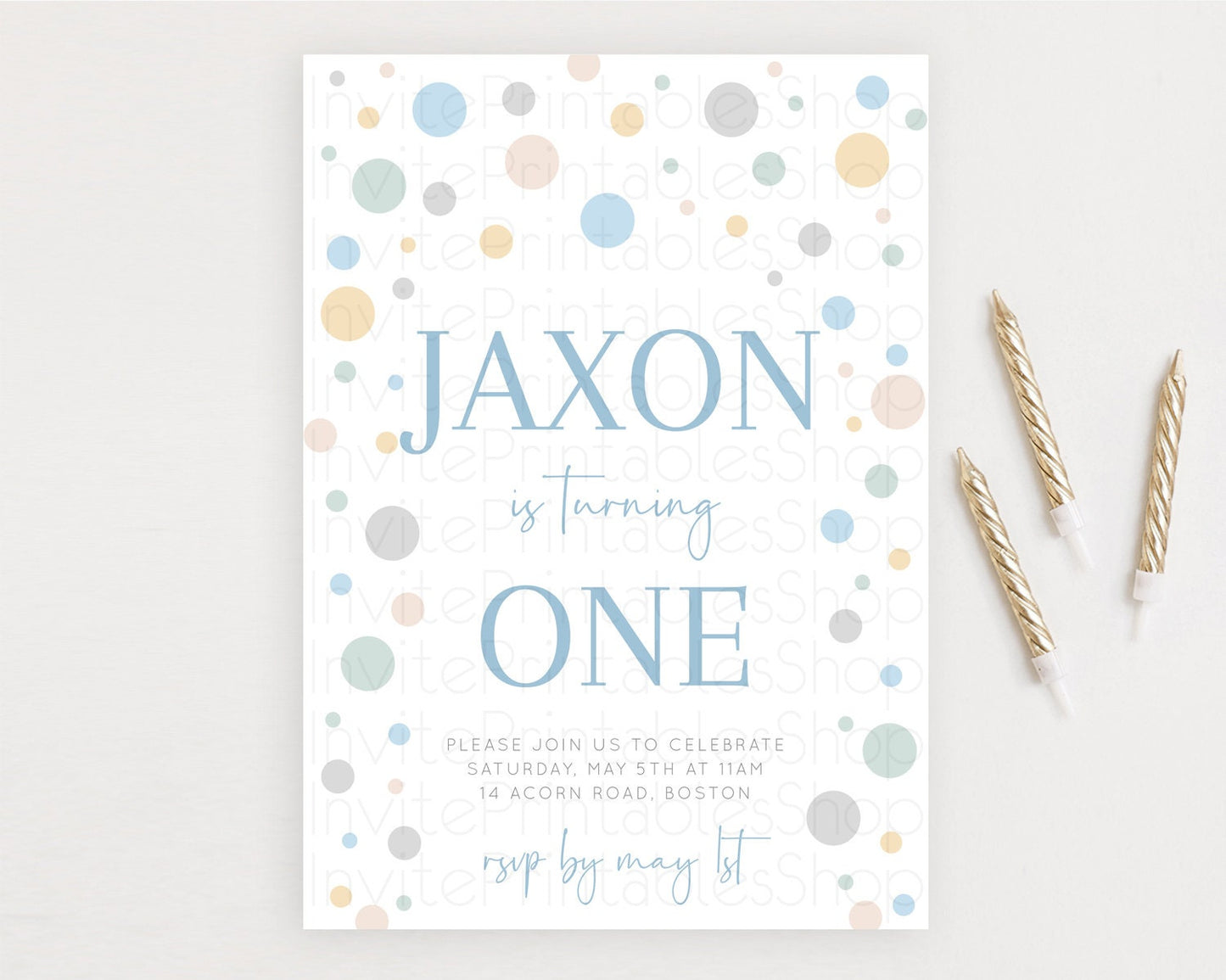 Pastel Birthday Invitation Pastel Confetti Birthday Invitation Bubbles Invitation Colorful Rainbow Confetti 2nd 1st First Birthday D11021