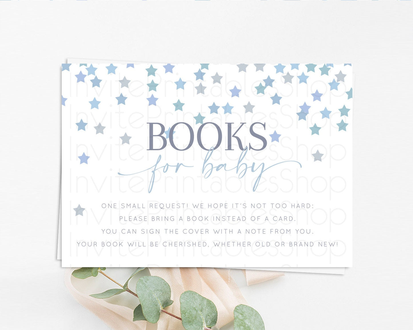 Pastel Star Books For Baby Card Shooting Star Book Insert Twinkle Little Star Book Card Rainbow Confetti Guests Book Poem Request D10341