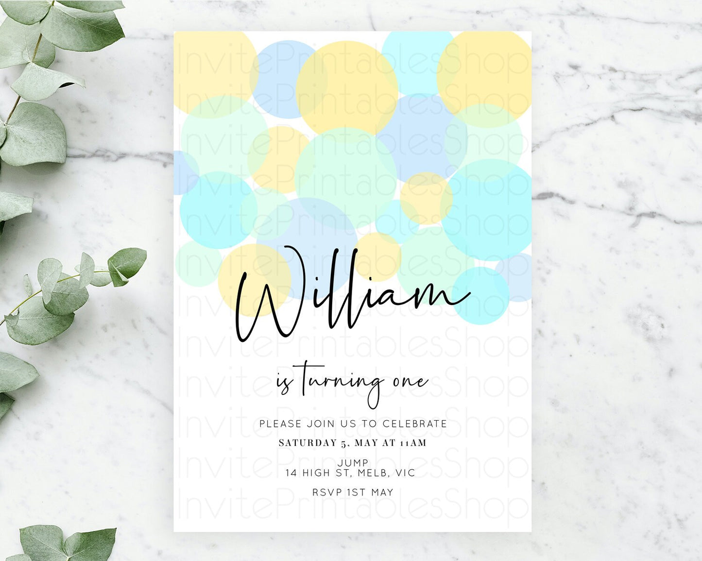 Pastel Birthday Invitation Pastel Confetti Birthday Invitation Bubbles Invitation Colorful Rainbow Confetti 2nd 1st First Birthday 100206