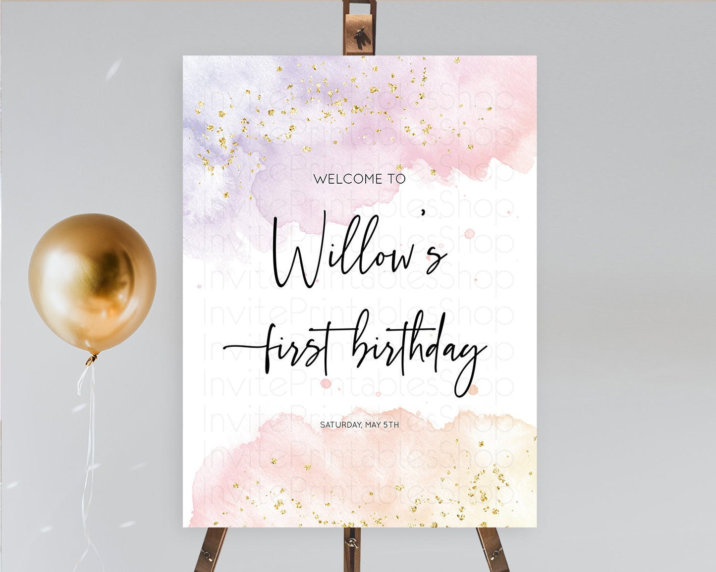 Editable Pastel Welcome Sign Pastel Rainbow Welcome Sign Colorful Rainbow Co